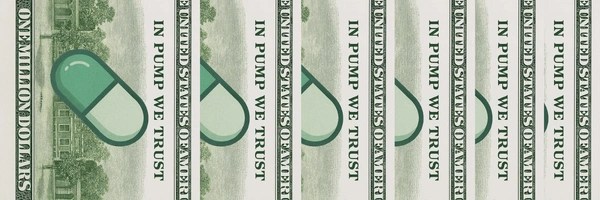 IN PUMP WE TRUST Token Header