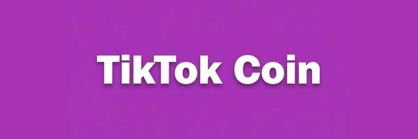 TikTokCoin Token Header