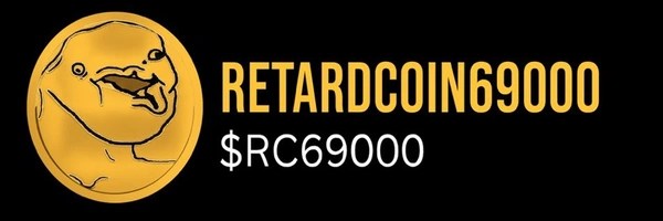 RetardCoin69000 Token Header