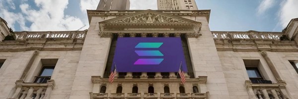 New York Solana Exchange Token Header