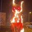 Burning Cat Icon