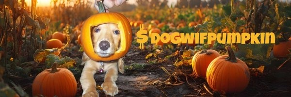dogwifpumpkin Token Header