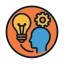 creativity and collaboration Icon