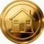 House + Gold Icon
