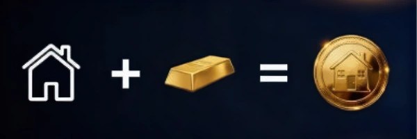 House + Gold Token Header