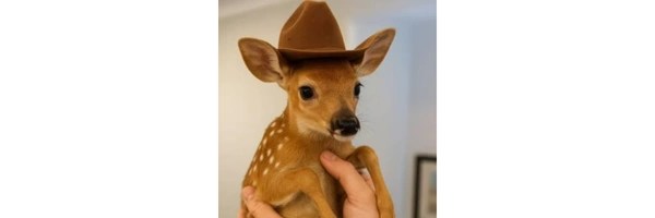 Peanut the deer Token Header