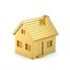 House + Gold Icon