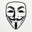 Guy Fawkes mask Icon