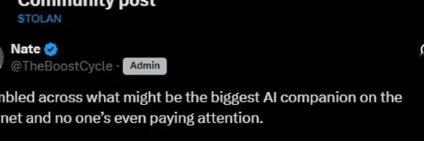 Alien Best Friend Token Header