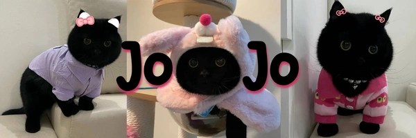 Black JoJo - 黑乔乔猫 Token Header