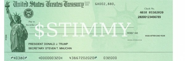 Stimmy Checks Token Header