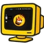 Bonk Computer Token Icon