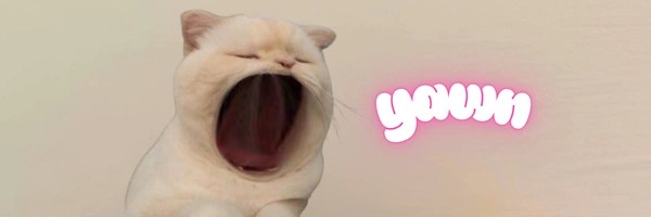yawn cat Token Header