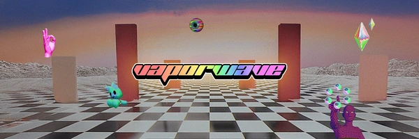 Vaporwave Token Header
