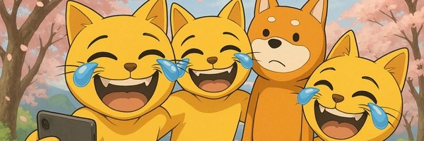 笑哭猫 Token Header