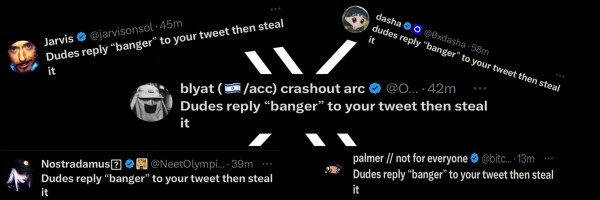 dudes reply banger to your tweet Token Header