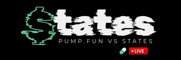 PUMP.FUN VS STATES  Token Header
