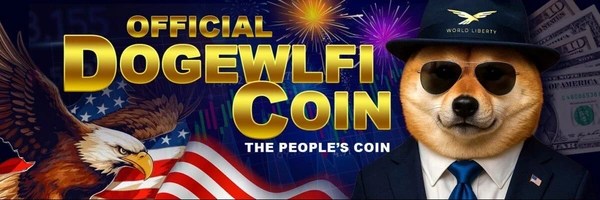 Official DogeWLFI Coin Token Header