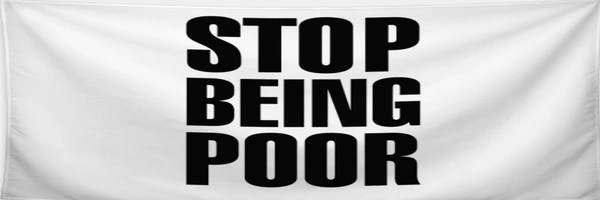Stop Being Poor Token Header
