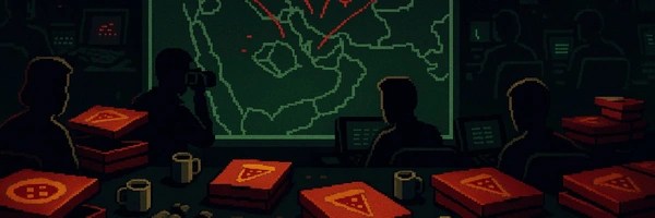 Pentagon Pizza Watch Token Header