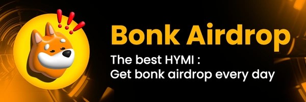 Bonk Airdrop Token Header