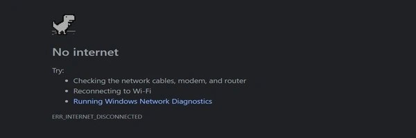 no internet Token Header