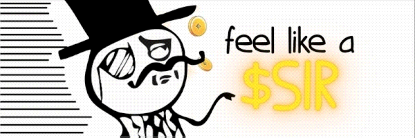 FEEL LIKE A SIR Token Header