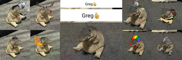 Greg The Crocodile Token Header
