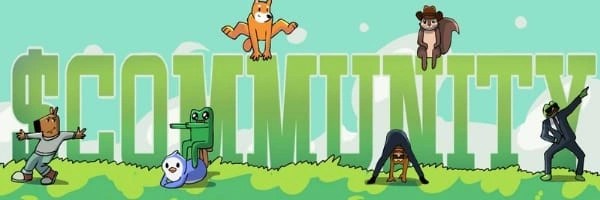 Community Coin Token Header