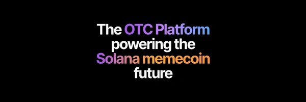 MEME OTC | OTC Desk for Trenches Token Header