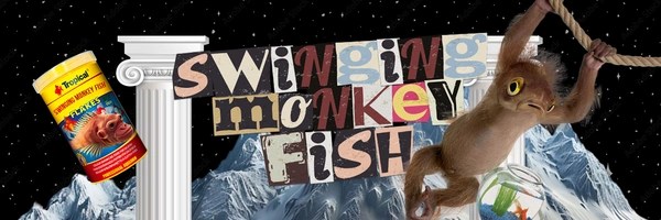 Swinging Monkey Fish Token Header
