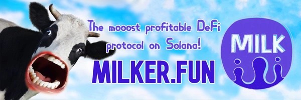 MilkerFun Token Header
