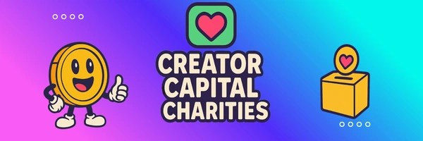 Creator Capital Charities Token Header