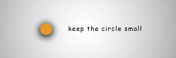 keep the circle small Token Header