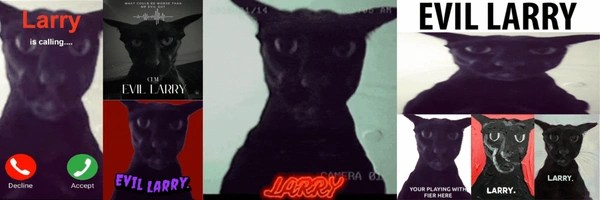 evil Larry Token Header