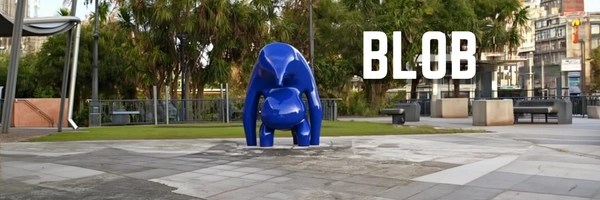 Blue Blob Token Header