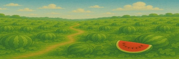 Watermelon Hat Token Header