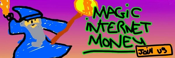 MAGIC INTERNET MONEY (Bitcoin) Token Header