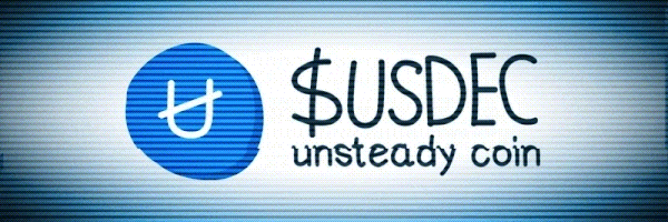 UNSTEADY COIN Token Header