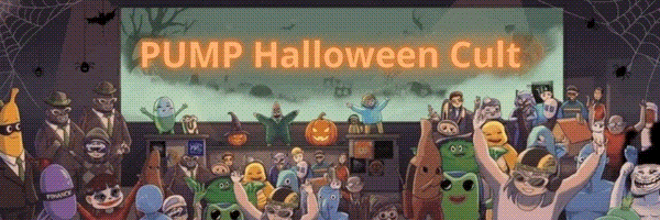 PUMP Halloween Cult ๐ Token Header