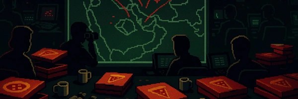 Pentagon Pizza Watch Token Header