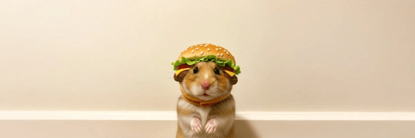 hamster + burger Token Header