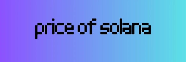 Price of Solana Token Header
